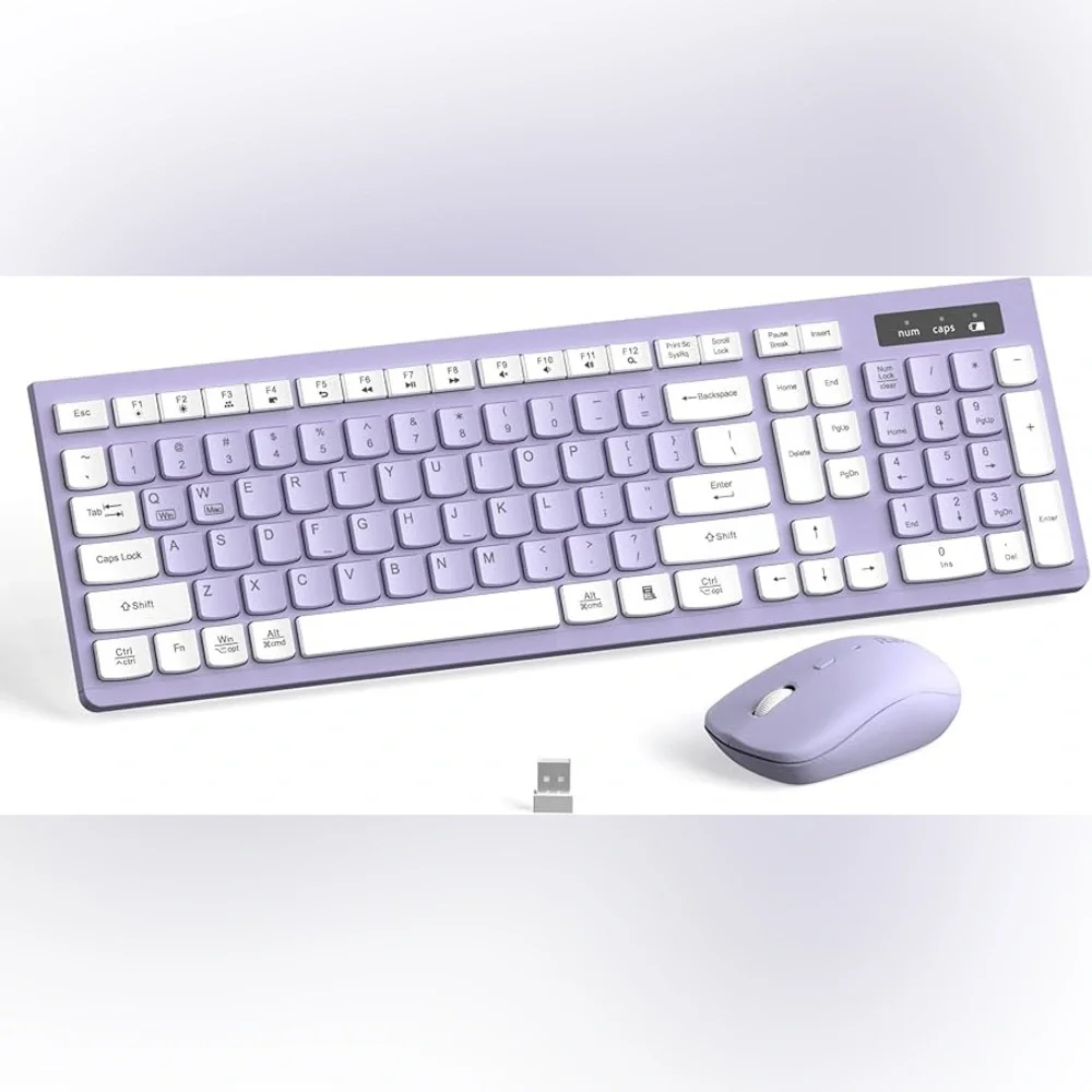 Wireless Keyboard & Mouse Set - Picture 1 of 10